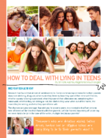 How To Deal With Lying in Teens