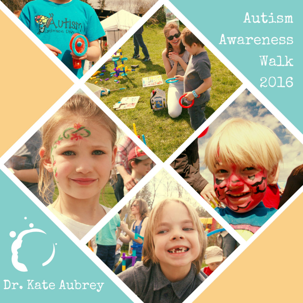 Autism Awareness Walk Dr. Kate Aubrey