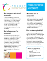 Understanding Educational Assessments